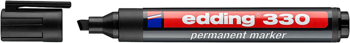 edding e-330 Permanent Marker, Black