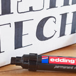 edding e-390 Permanent Marker, Black