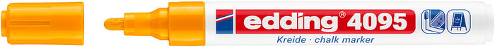 edding e-4095 Chalk Marker, Neon Orange