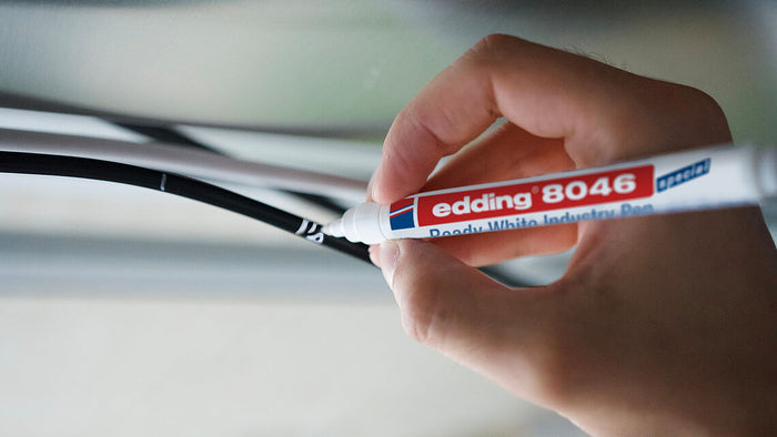 edding e-8046 Ready White Industry Pen
