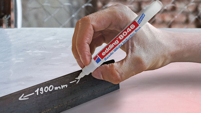 edding e-8046 Ready White Industry Pen