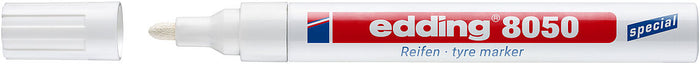 edding e-8050 Tyre Marker, White