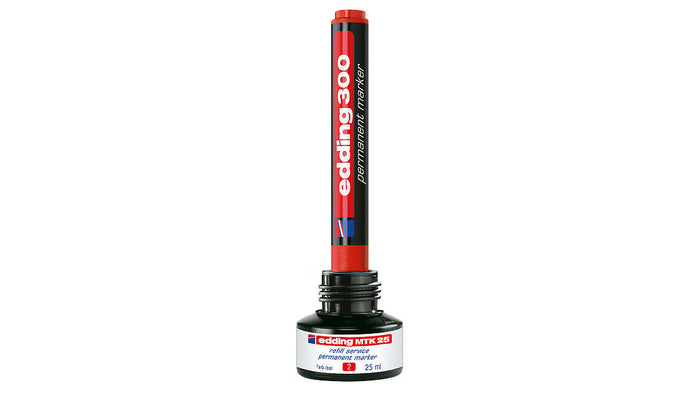edding e-300 Permanent Marker, Black