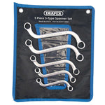 Draper Tools S-Type (Obstruction) Ring Spanner Set, 5 Pce