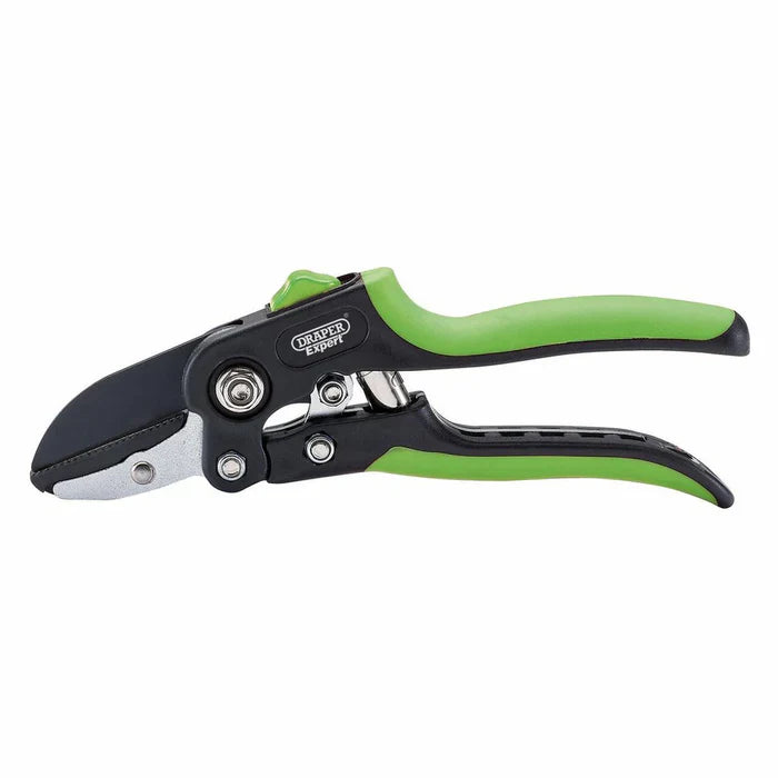 Draper Tools Ratchet Action Anvil Pattern Secateur 190mm 34478