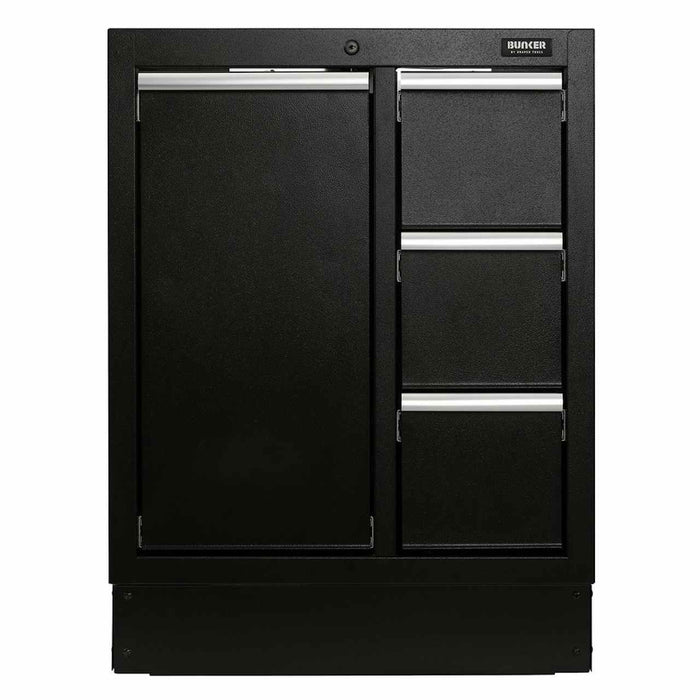 Draper 18843 Bunker Modular Power Tool Base Cabinet 4 Drawer 680mm