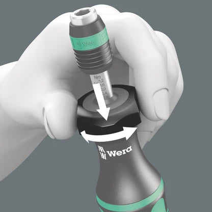 Wera Series 7400 Adjustable Torque Screwdriver 2.5-11.5 in-lbs 074710