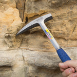 Estwing 22 Oz Rock Pick Pointed Tip with Blue Shock Reduction Grip