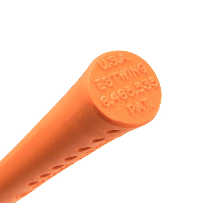 Estwing 22 Oz Rock Pick Pointed Tip with Orange Shock Reduction Grip