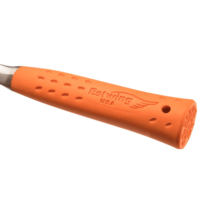 Estwing 22 Oz Rock Pick Pointed Tip with Orange Shock Reduction Grip