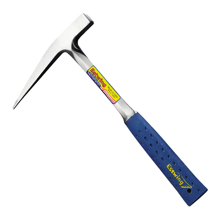 Estwing 13 Oz Lightweight Rock Pick With Blue Vinyl Shock Reduction Grip