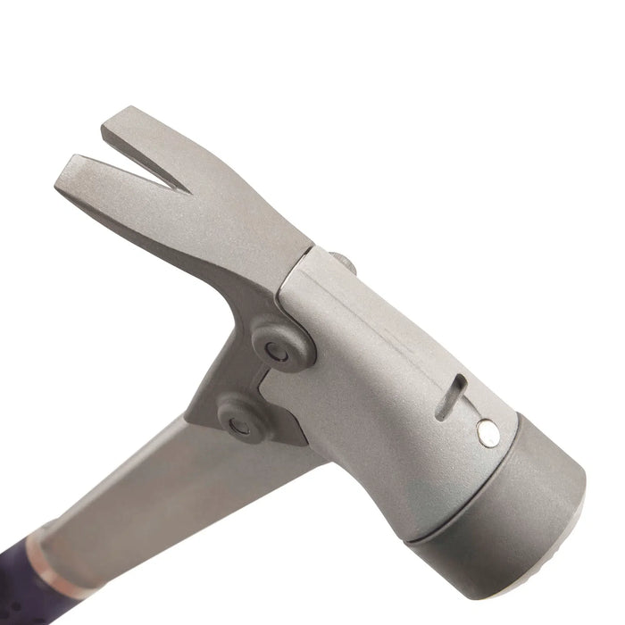 Estwing 14 Oz Blue Vinyl Grip Aluminum Hammer With Milled Face