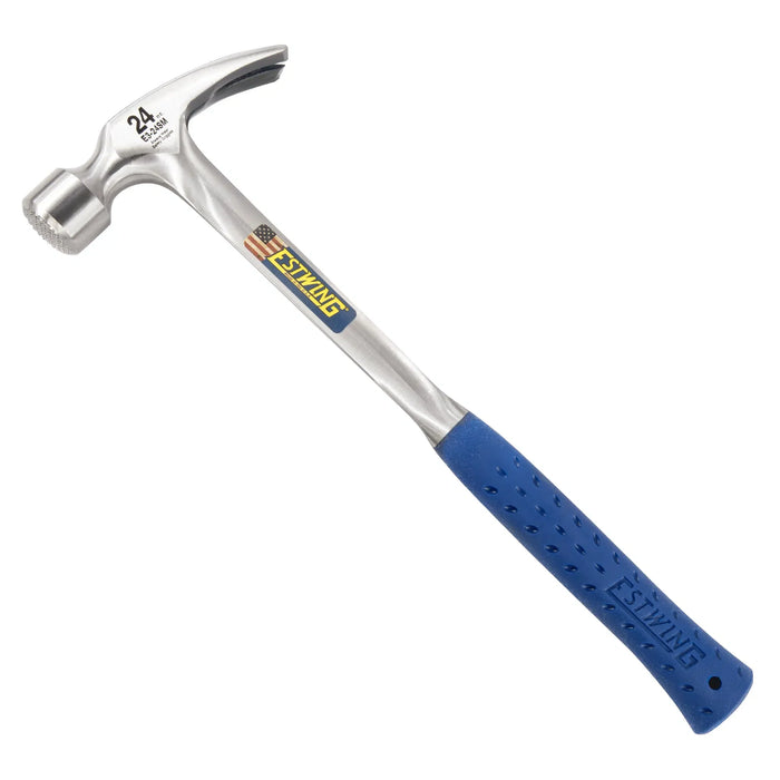 Estwing 30 Oz Framing Hammer W/ Milled Face Blue Grip