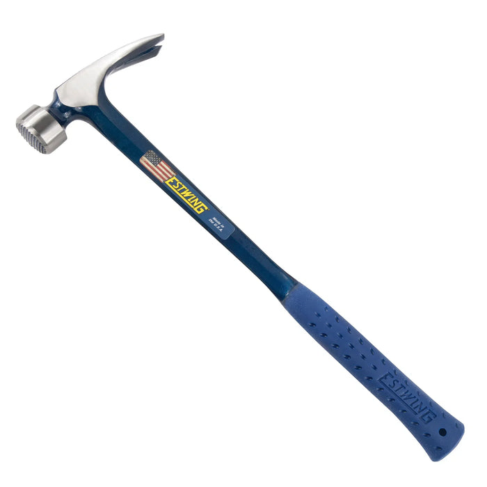 Estwing 25 Oz Big Blue Hammer W/ Larger Milled Face Blue Grip