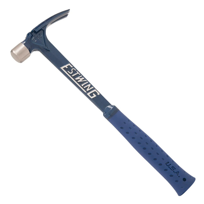 Estwing 19 Oz Blue Vinyl Gripped Ultra Framing Hammer With Milled Face