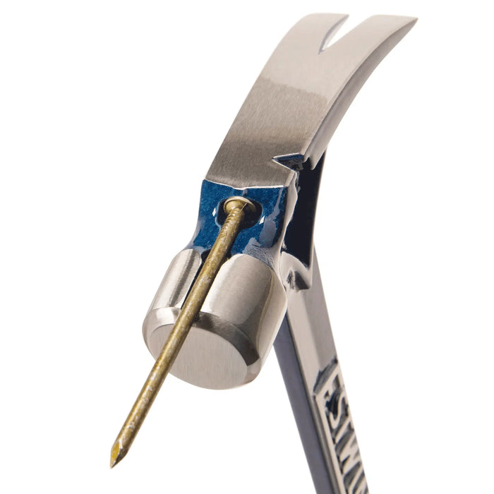 Estwing 19 Oz Blue Vinyl Gripped Ultra Framing Hammer With Milled Face