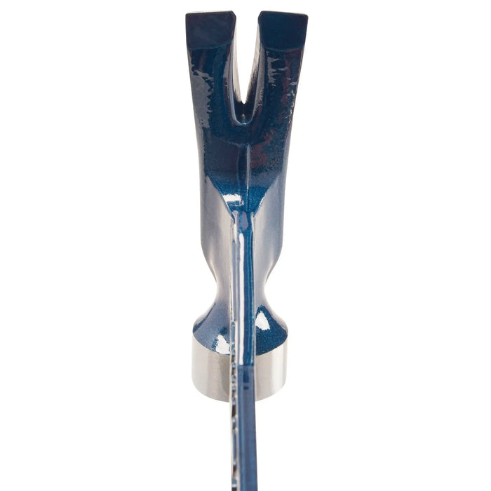 Estwing 22 Oz Solid Steel Hammertooth® Hammer With Milled Face & Blue Nylon Vinyl Shock Reduction