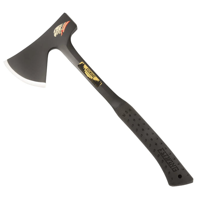 Estwing 16in Solid Steel Campers Axe With Sheath Special Edition