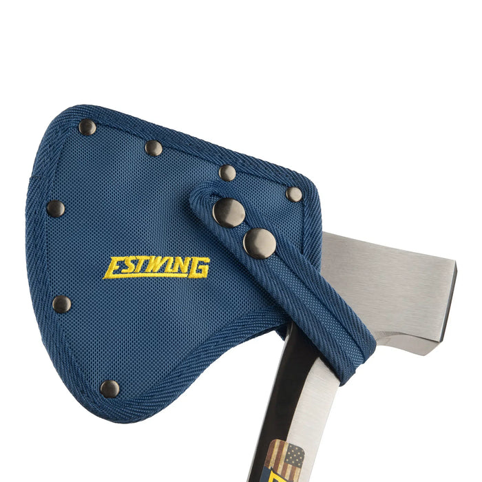 Estwing Camper's Axe All Steel with Shock Reduction Grip 18.75in