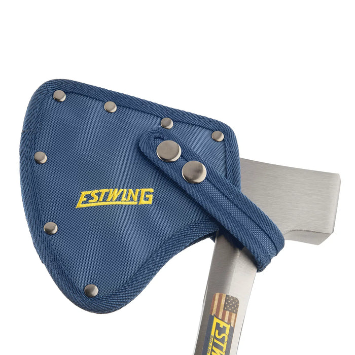 Estwing Camper's Axe Solid Steel Long Handle with Sheath 26in