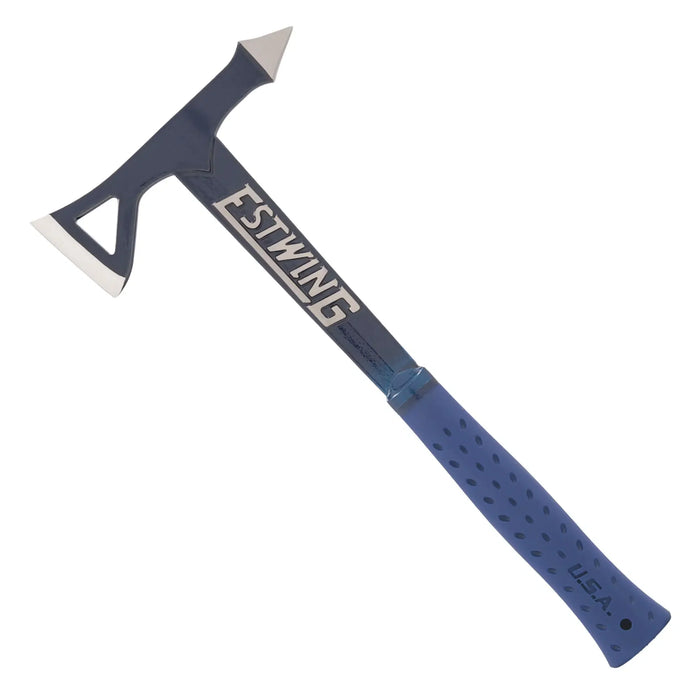 Estwing Black Eagle Tomahawk Axe with Blue Shock Reduction Grip