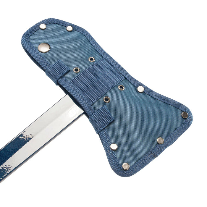 Estwing Black Eagle Tomahawk Axe with Blue Shock Reduction Grip