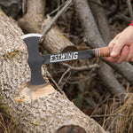 Estwing Black Eagle Double Bit Axe with Leather Grip