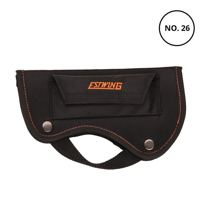 Estwing Black Replacement Sheath W/ Orange Stitch For EOHA & EBHA
