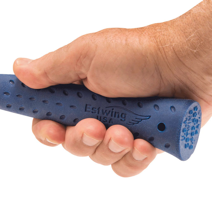 Estwing 24 Oz Ball Peen Hammer With Blue Shock Reduction Grip