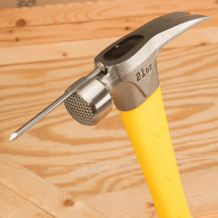 Estwing 23oz. Milled Face Framing Hammer with Nail Starter (Fiberglass)