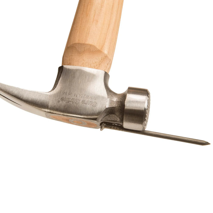 Estwing Sure Strike® 25 Oz Wood Handle Framing Hammer - Milled