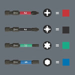 Wera 855/4 Impaktor DC Pozi Bit PZ 2x50mm 073961