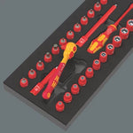 Wera 9727 Foam Insert 8007 A VDE Zyklop VDE Ratchet Set 1, 1/4