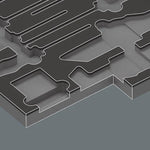 Wera 9760 Foam Insert Stainless Set 1 36 Piece 150160