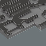 Wera 9860 Foam Insert Stainless Set 1 (Empty) 137360