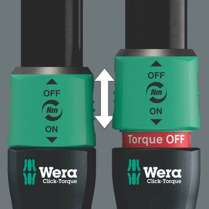 Wera Click-Torque Lock C 3 Car Wheel Change Set 1, 6 Piece 075790