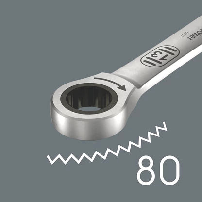 Wera 6007 Joker 16mm SB Ratcheting Combination Spanner Long Design 020359