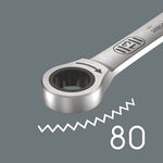 Wera 6007 Joker 18mm SB Ratcheting Combination Spanner Long Design 020360