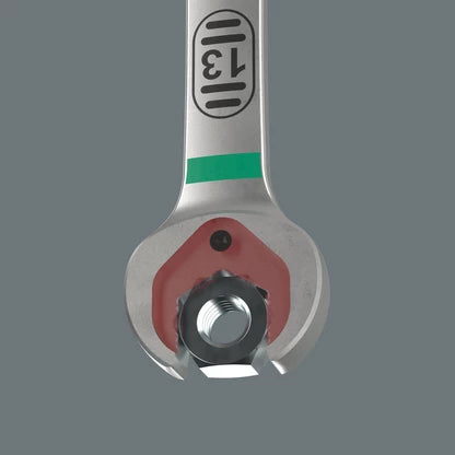Wera 6007 Joker 12mm SB Ratcheting Combination Spanner Long Design 020356