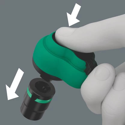 Wera 8010 A Zyklop Comfort Ratchet with Reversing Lever 1/4