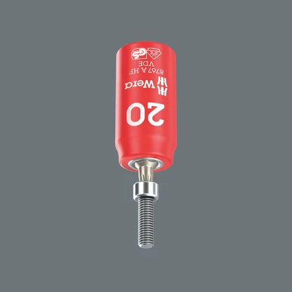 Wera 8100 SA VDE 1 Zyklop Ratchet Set Insulated Reversing Lever 1/4