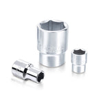 Toptul 6 Point CR-V Socket 1/2in Dr. x 8mm x 38mm