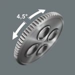 Wera 8007 A VDE Zyklop Ratchet  Insulated with Reversing Lever 1/4