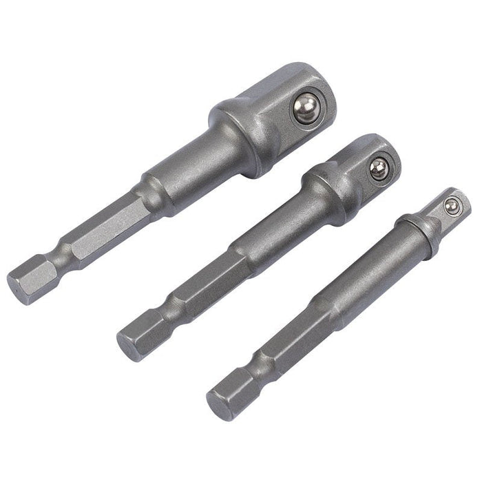 Draper Tools 1/4 Hex. x 1/4 and 3/8 Square Drive Adaptors