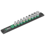 Wera Magnetic Socket Rail A 4 Zyklop Socket Set 1/4