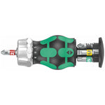 Wera Kraftform Kompakt Stubby Magazine RA 2 Bit Holding Screwdriver 008884