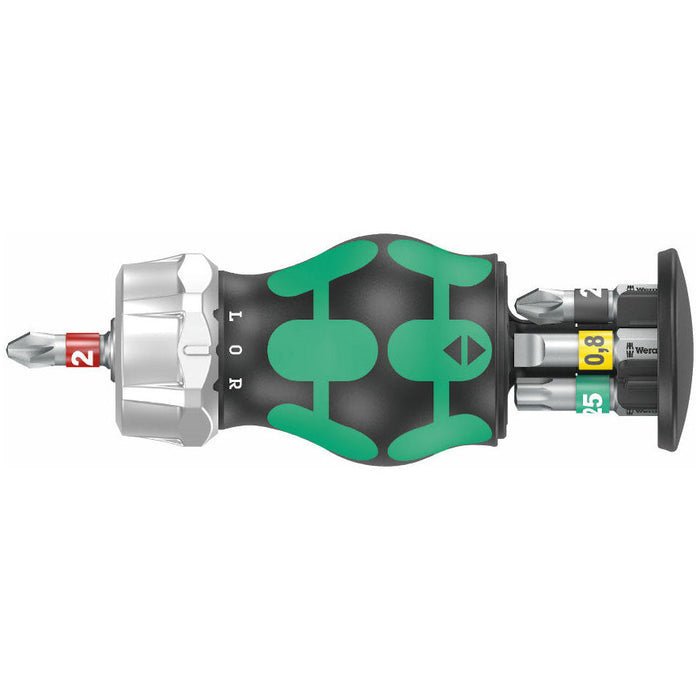 Wera Kraftform Kompakt Stubby Magazine RA 2 Bit Holding Screwdriver 008884