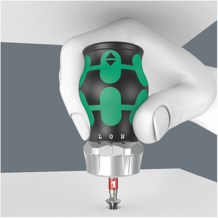 Wera Kraftform Kompakt Stubby Magazine RA 2 Bit Holding Screwdriver 008884