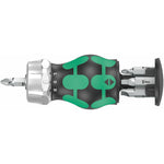 Wera Kraftform Kompakt Stubby Magazine RA 4 Bit Holding Screwdriver 008886