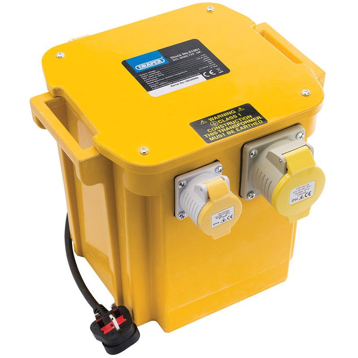Draper Tools 5VA 230V to 110V Portable Site Transformer